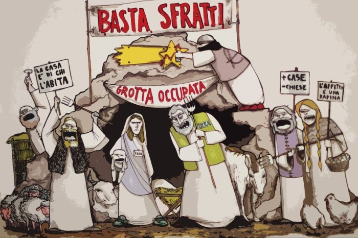 basta sfratti!