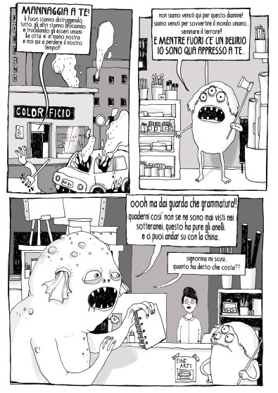 tavola Subterraneans Among Us! - BORDA!Zine #1 -